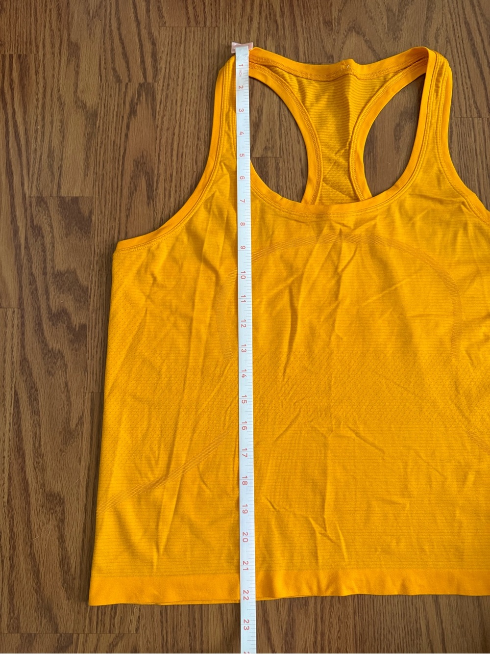 Lululemon Swiftly Tech Racerback Tank Top 2.0 Race Length Clementine Orange - 12 - Picture 9 of 11